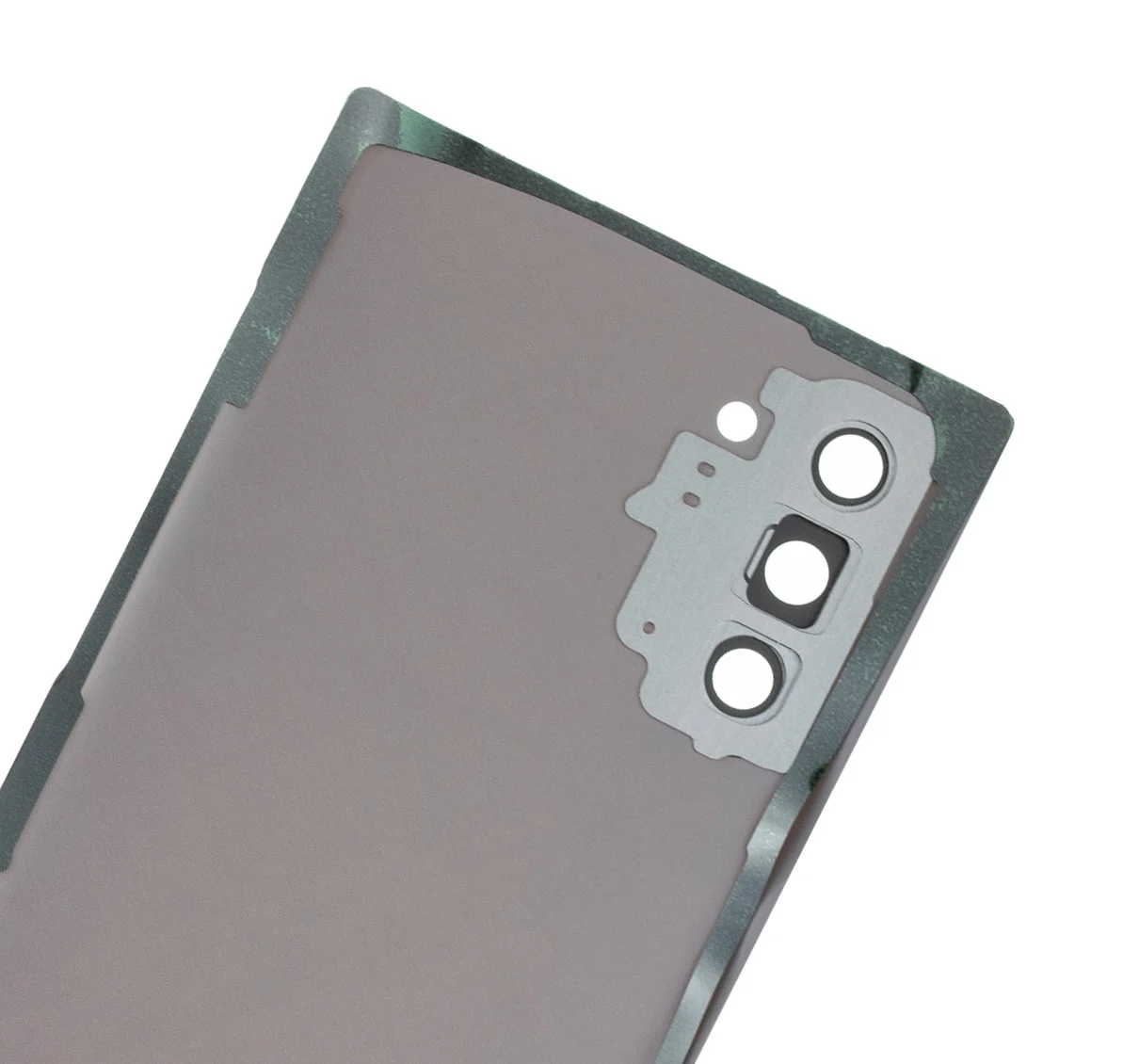 Back Cover Glass With Camera Lens For Samsung Galaxy Note 10 (No Logo) (Aftermarket Plus) (Aura Pink) - Image 4