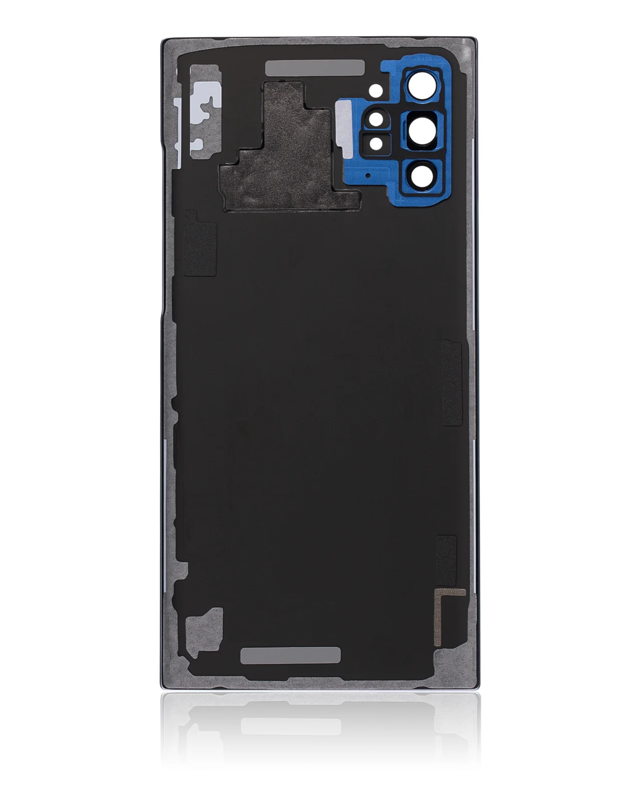 Back Cover Glass With Camera Lens For Samsung Galaxy Note 10 Plus / 5G (No Logo) (Aftermarket Plus) (Aura Blue) - Image 3