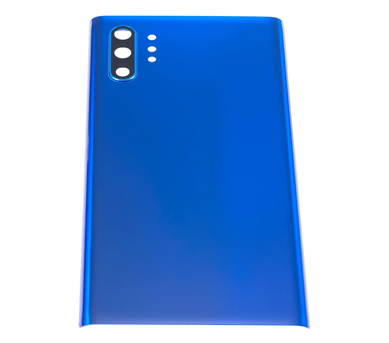 Back Cover Glass With Camera Lens For Samsung Galaxy Note 10 Plus / 5G (No Logo) (Aftermarket Plus) (Aura Blue) - Image 6