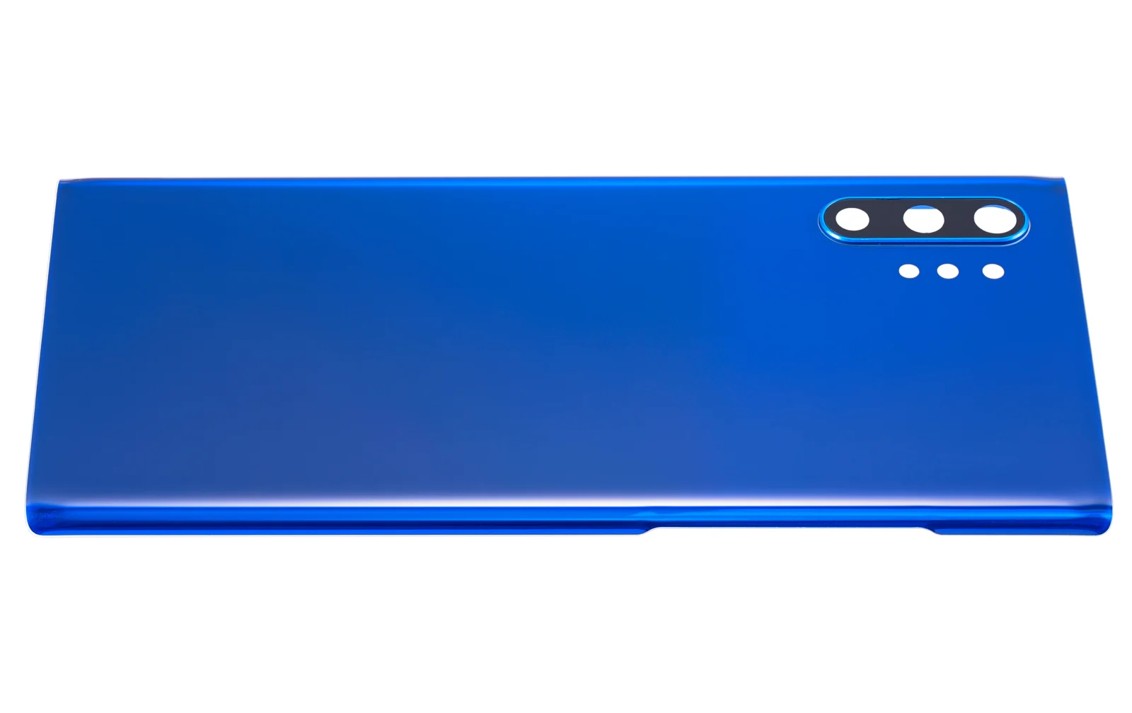 Back Cover Glass With Camera Lens For Samsung Galaxy Note 10 Plus / 5G (No Logo) (Aftermarket Plus) (Aura Blue) - Image 8