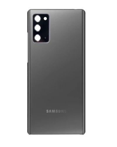 Back Cover Glass With Camera Lens For Samsung Galaxy Note 20 5G (Service Pack) (Mystic Gray)
