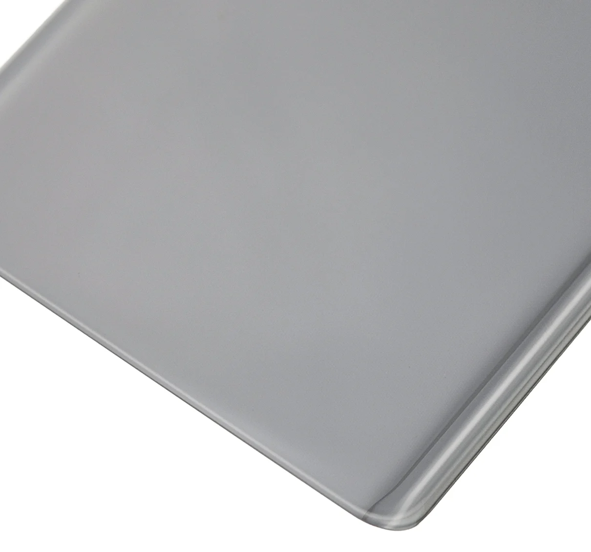 Back Cover Glass With Camera Lens For Samsung Galaxy Note 8 (No Logo) (Aftermarket Plus) (Silver) - Image 2