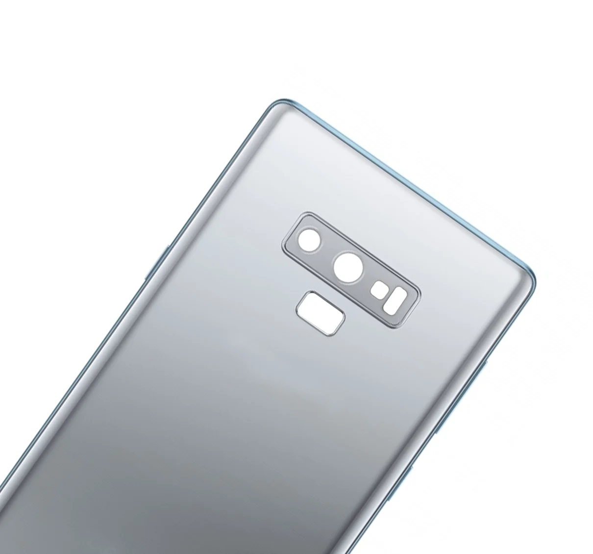 Back Cover Glass With Camera Lens For Samsung Galaxy Note 9 (No Logo) (Aftermarket Plus) (Cloud Silver) - Image 3