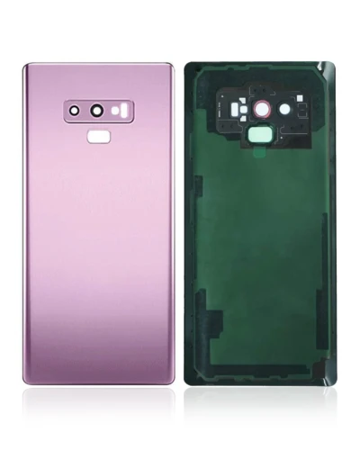 Back Cover Glass With Camera Lens For Samsung Galaxy Note 9 (No Logo) (Aftermarket Plus) (Lavender Purple)