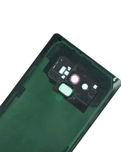 Back Cover Glass With Camera Lens For Samsung Galaxy Note 9 (No Logo) (Aftermarket Plus) (Ocean Blue)