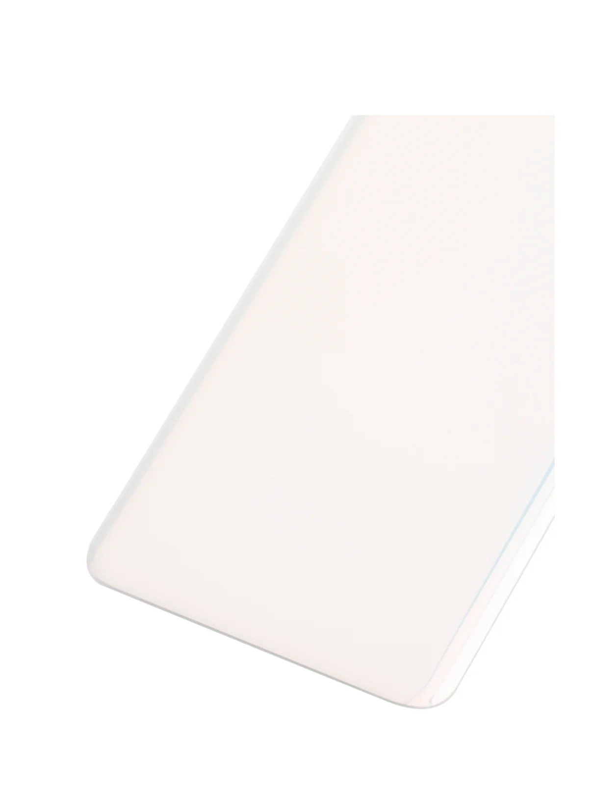 Back Cover Glass With Camera Lens For Samsung Galaxy S10 (No Logo) (Aftermarket Plus) (Prism White) - Image 4