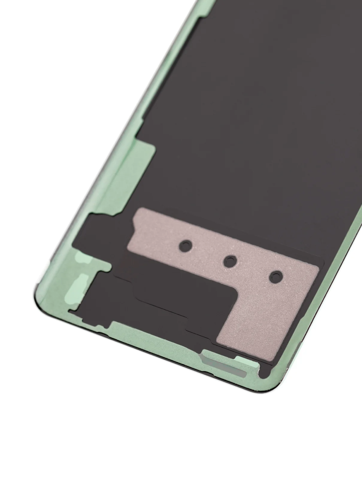 Back Cover Glass With Camera Lens For Samsung Galaxy S10 Plus (No Logo) (Aftermarket Plus) (Prism White) - Image 6