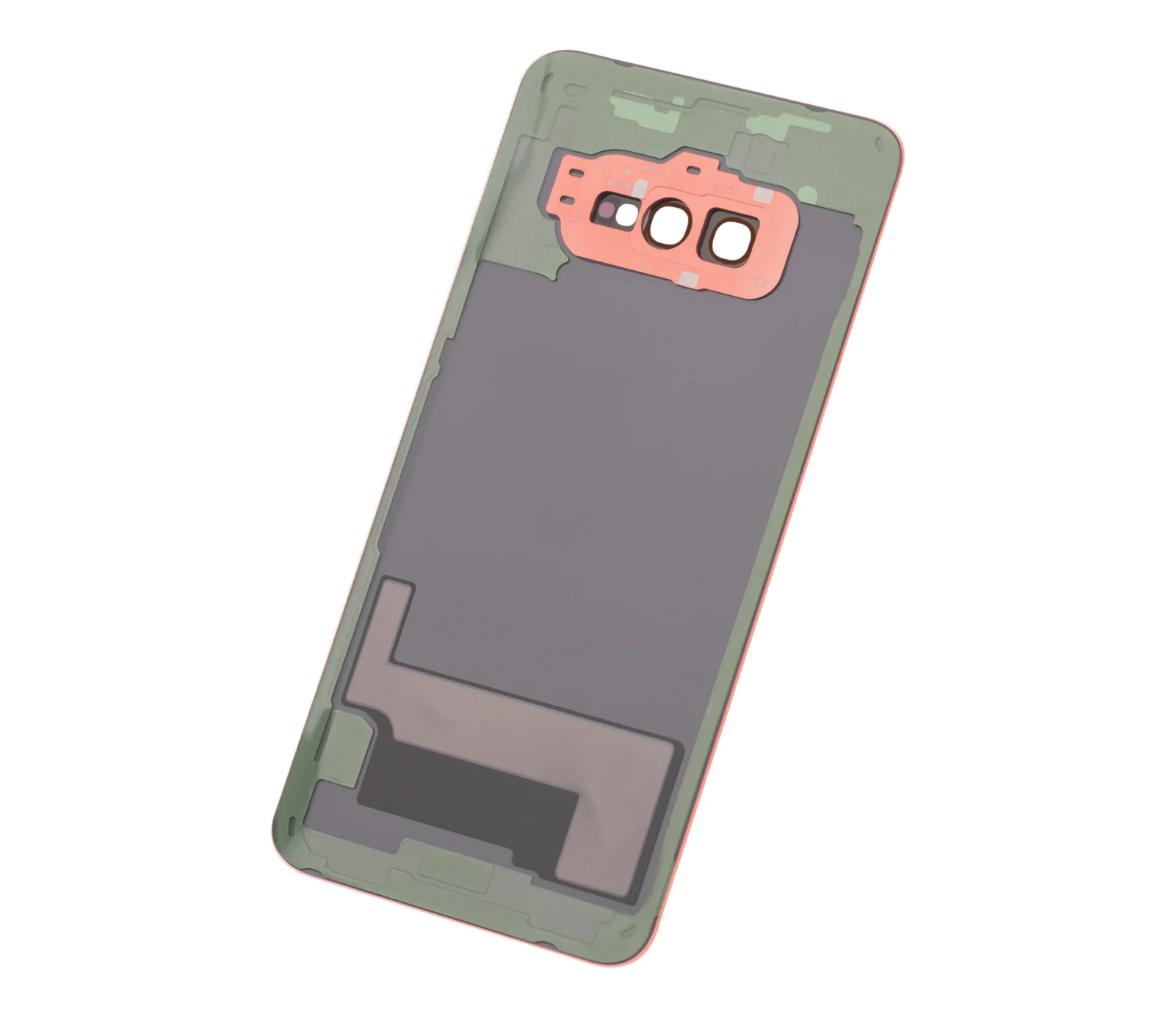 Back Cover Glass With Camera Lens For Samsung Galaxy S10e (No Logo) (Aftermarket Plus) (Flamingo Pink) - Image 4