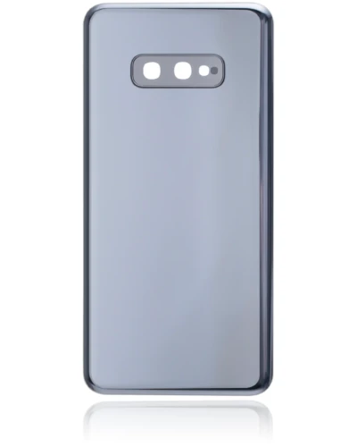 Back Cover Glass With Camera Lens For Samsung Galaxy S10e (No Logo) (Aftermarket Plus) (Prism Black)