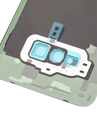 Back Cover Glass With Camera Lens For Samsung Galaxy S10e (No Logo) (Aftermarket Plus) (Prism White)