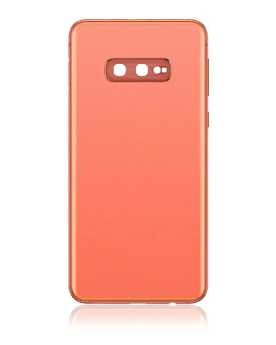 Back Cover Glass With Camera Lens For Samsung Galaxy S10e (Service Pack) (Flamingo Pink)