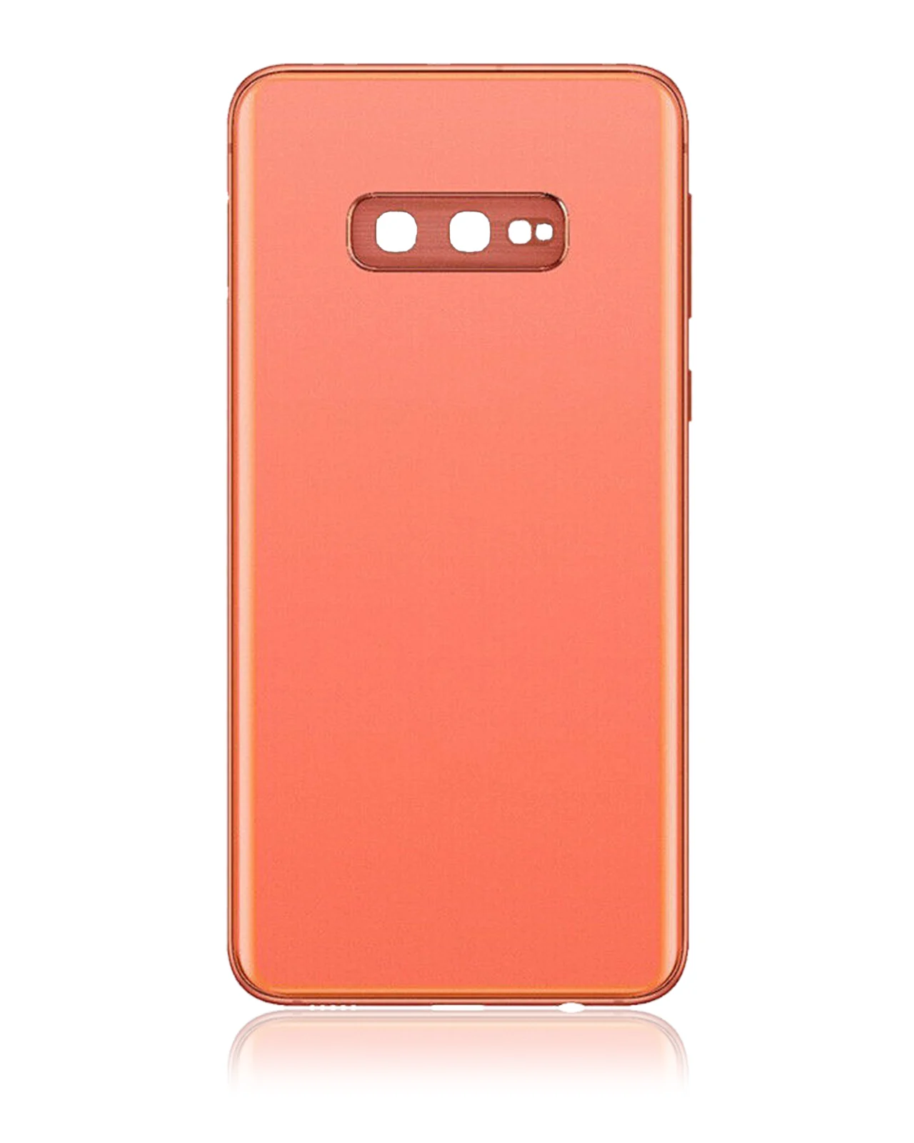 Back Cover Glass With Camera Lens For Samsung Galaxy S10e (Service Pack) (Flamingo Pink)