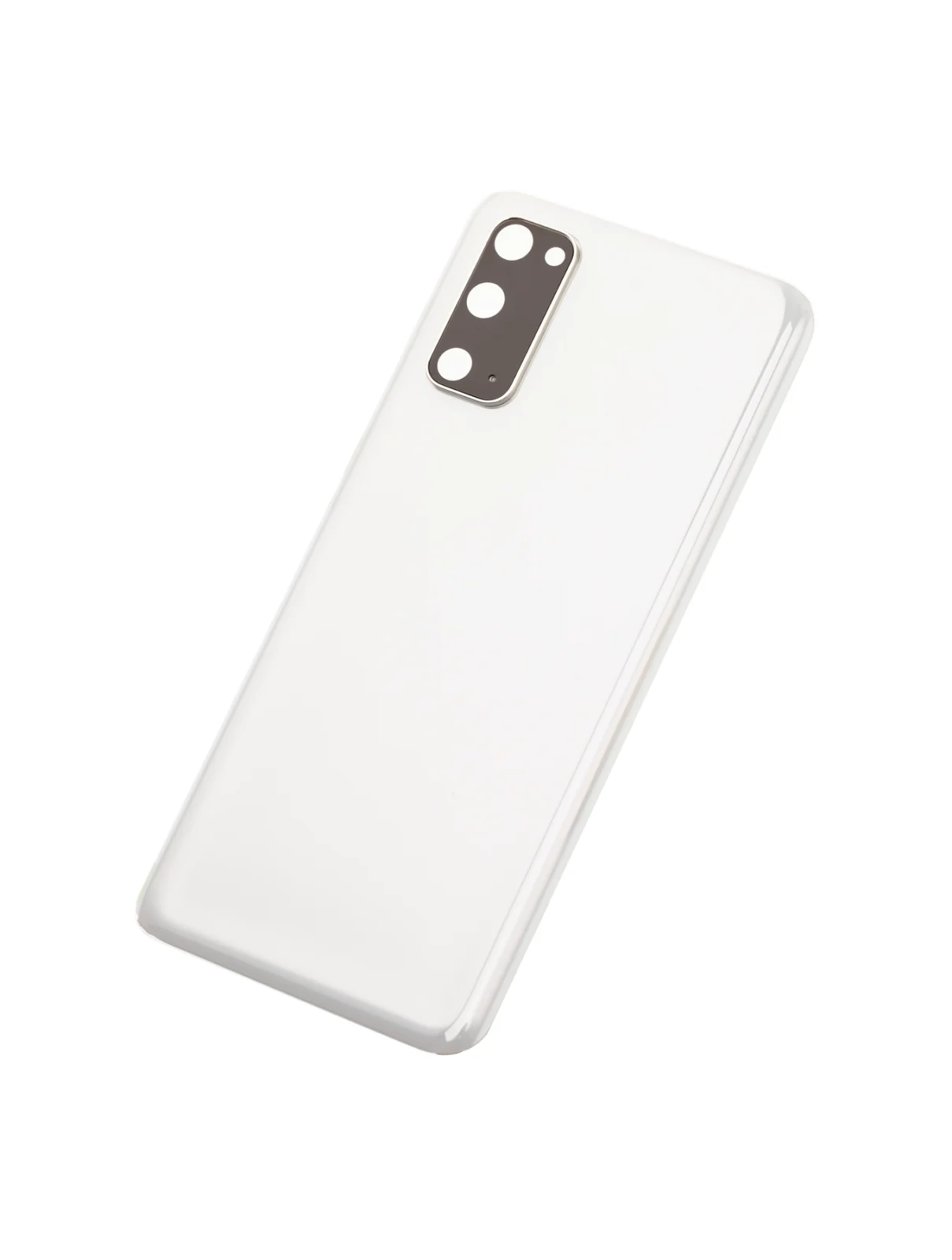 Back Cover Glass With Camera Lens For Samsung Galaxy S20 5G (No Logo) (Aftermarket Plus) (Cloud White) - Image 2