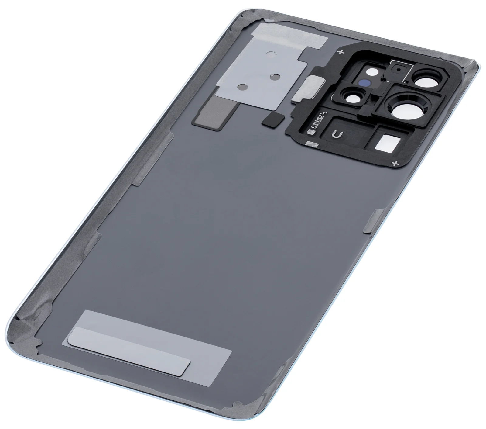 Back Cover Glass With Camera Lens For Samsung Galaxy S20 Ultra 5G (No Logo) (Aftermarket Plus) (Cloud Blue) - Image 8