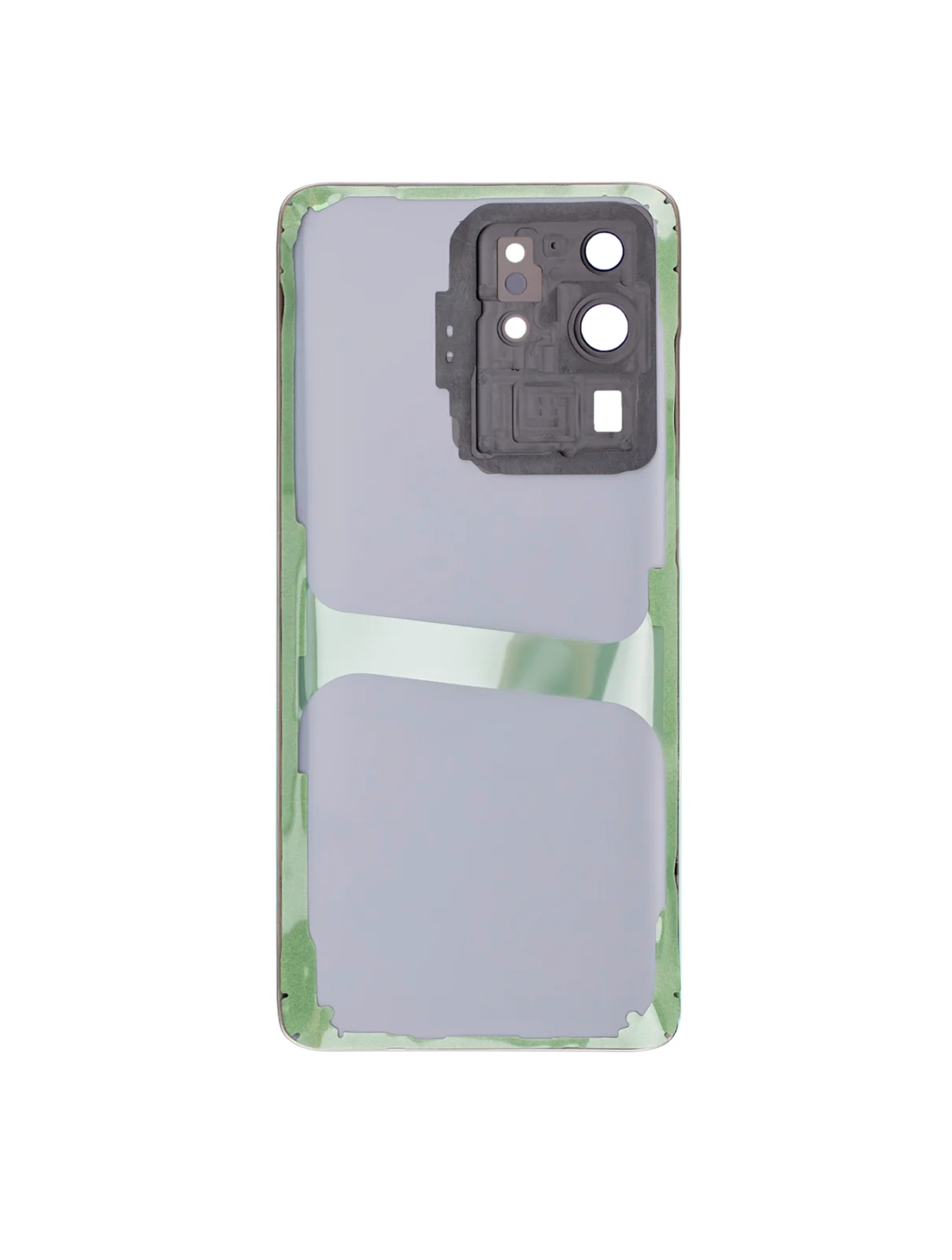 Back Cover Glass With Camera Lens For Samsung Galaxy S20 Ultra 5G (No Logo) (Aftermarket Plus) (Cosmic Black) - Image 3