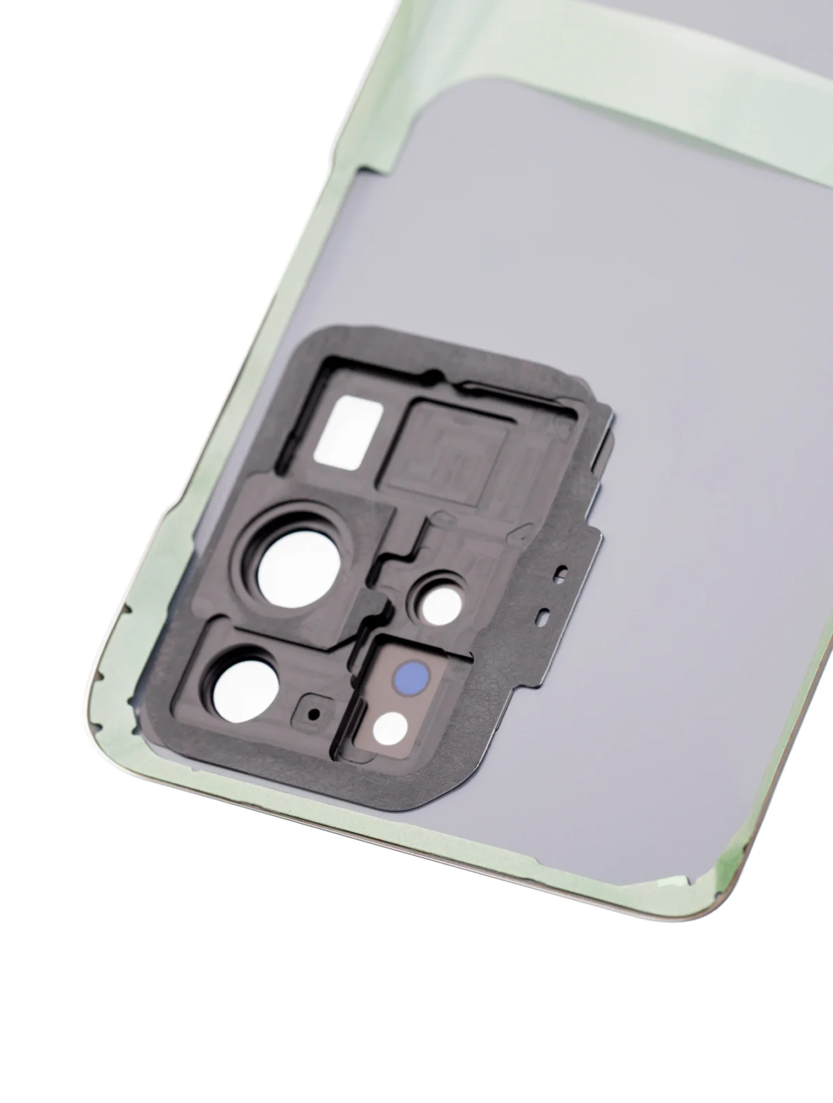Back Cover Glass With Camera Lens For Samsung Galaxy S20 Ultra 5G (No Logo) (Aftermarket Plus) (Cosmic Black) - Image 6