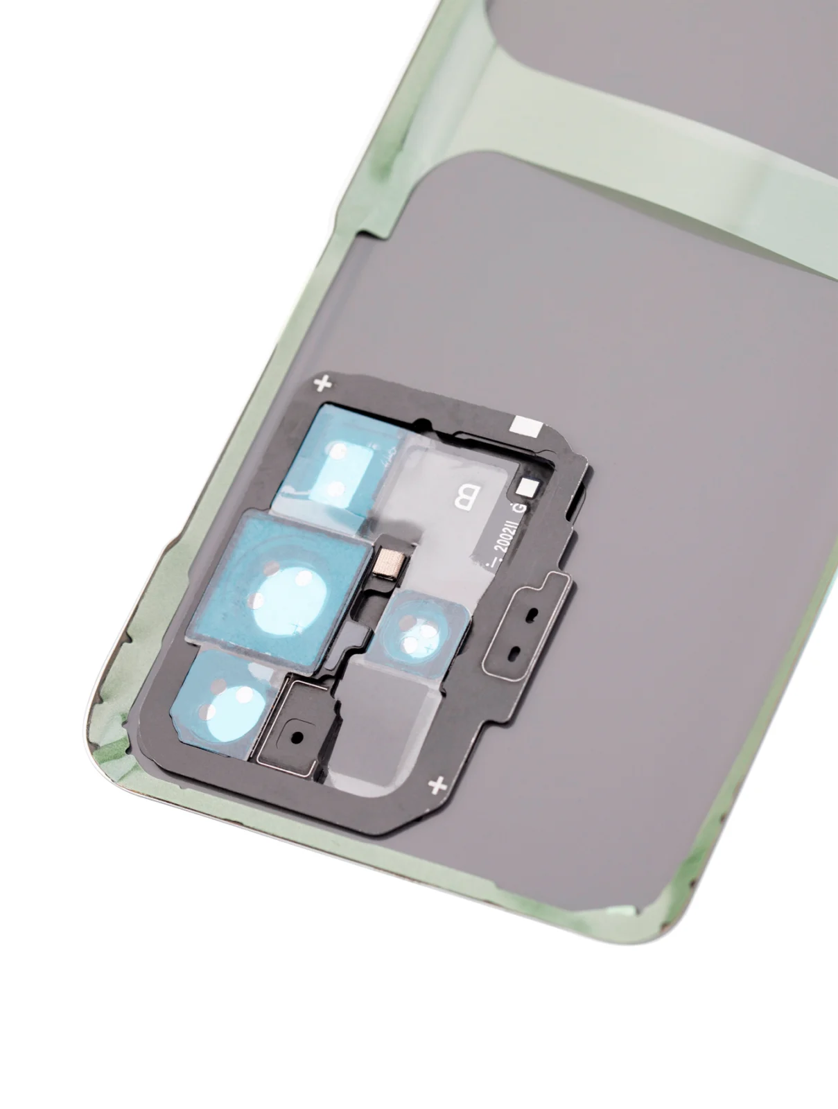 Back Cover Glass With Camera Lens For Samsung Galaxy S20 Ultra 5G (No Logo) (Aftermarket Plus) (Cosmic Gray) - Image 6