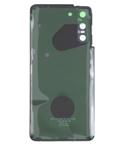 Back Cover Glass With Camera Lens For Samsung Galaxy S21 5G (No Logo) (Aftermarket Plus) (Phantom Gray)