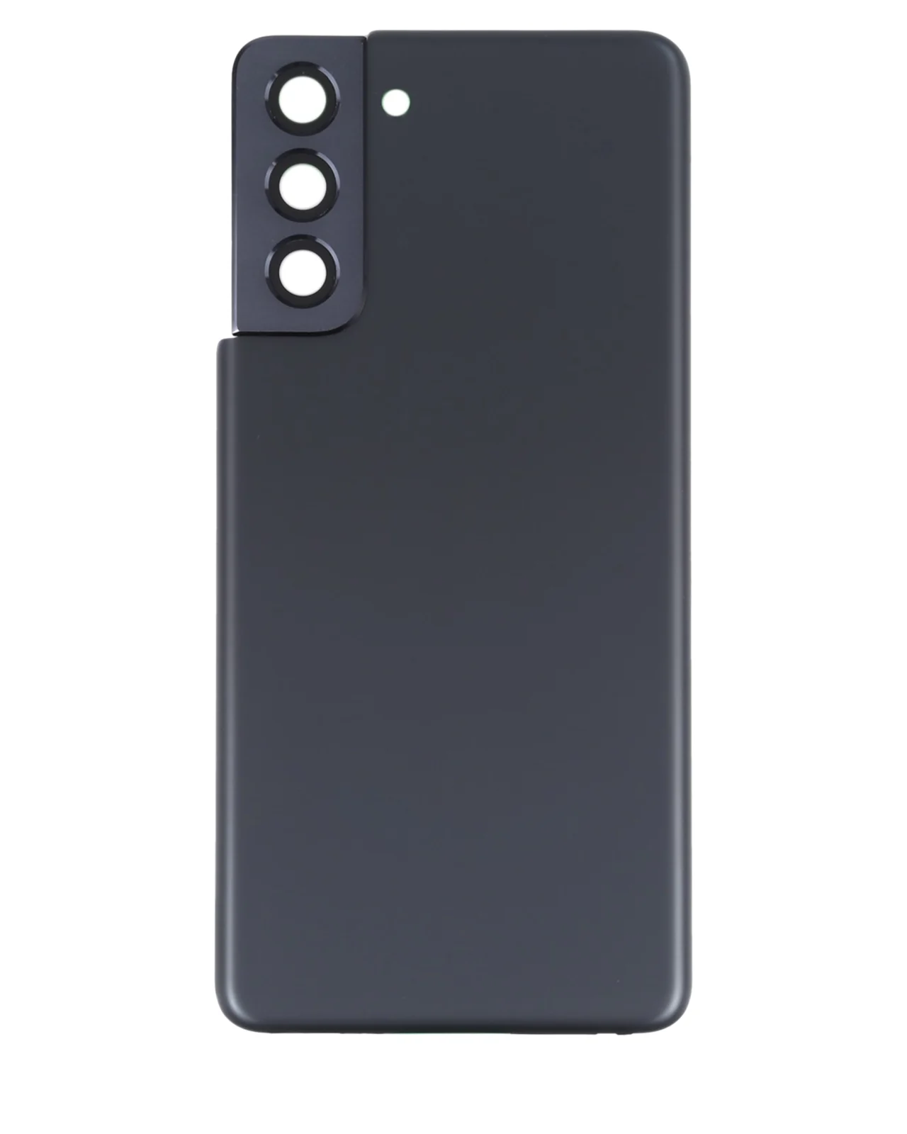 Back Cover Glass With Camera Lens For Samsung Galaxy S21 5G (No Logo) (Aftermarket Plus) (Phantom Gray) - Image 3