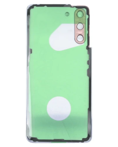 Back Cover Glass With Camera Lens For Samsung Galaxy S21 5G (No Logo) (Aftermarket Plus) (Phantom Violet)