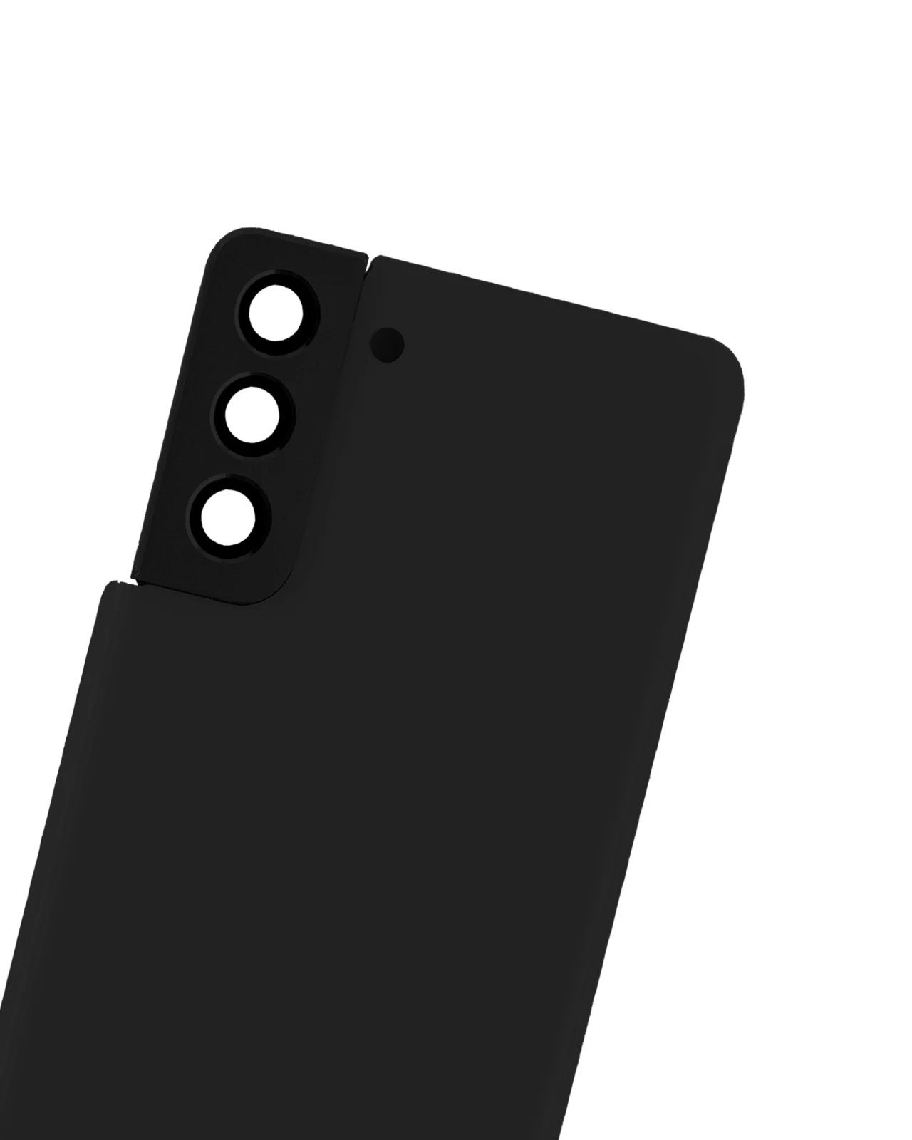 Back Cover Glass With Camera Lens For Samsung Galaxy S21 Plus (No Logo) (Aftermarket Plus) (Phantom Black) - Image 9