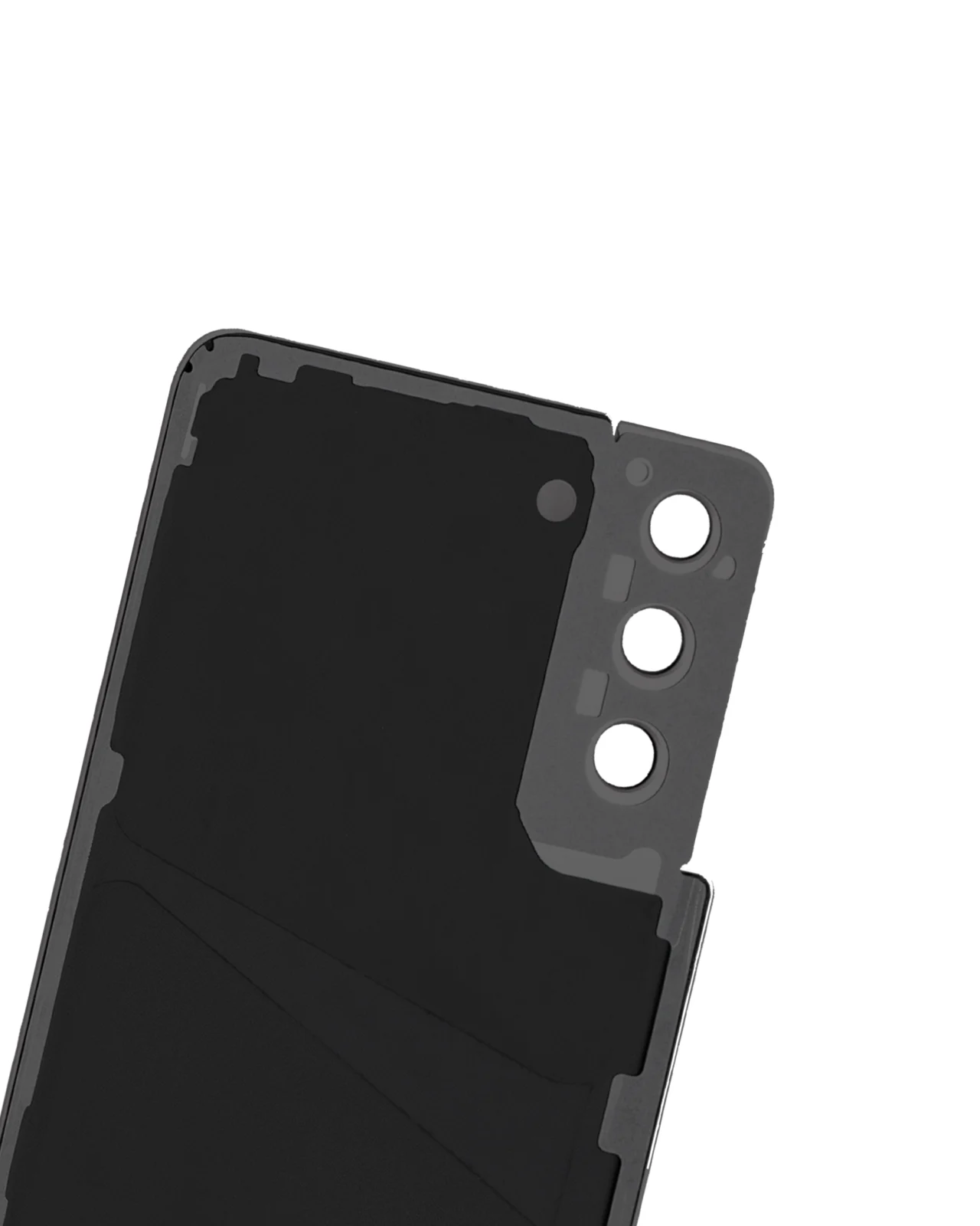 Back Cover Glass With Camera Lens For Samsung Galaxy S21 Plus (No Logo) (Aftermarket Plus) (Phantom Black) - Image 6