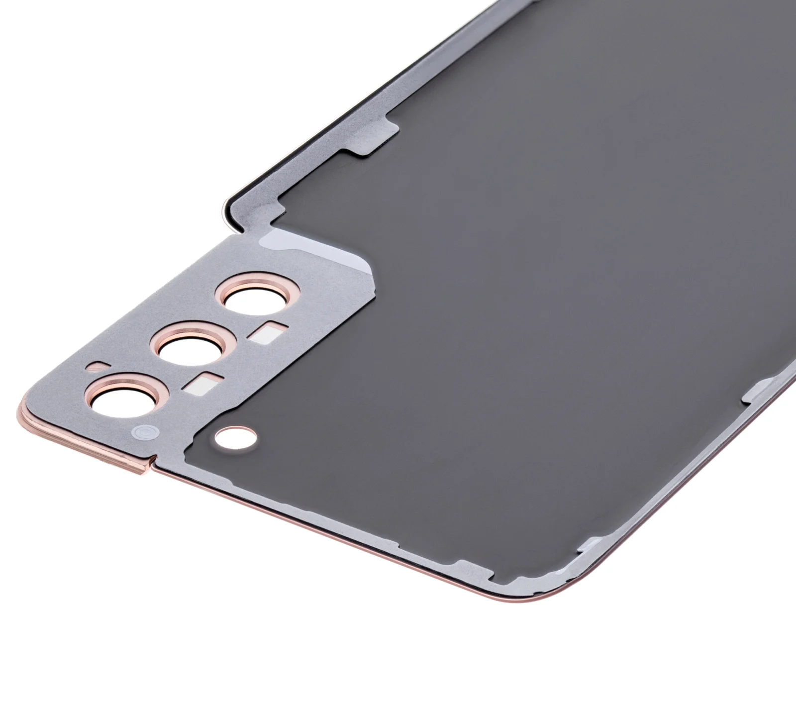 Back Cover Glass With Camera Lens For Samsung Galaxy S21 Plus (No Logo) (Aftermarket Plus) (Phantom Gold) - Image 9