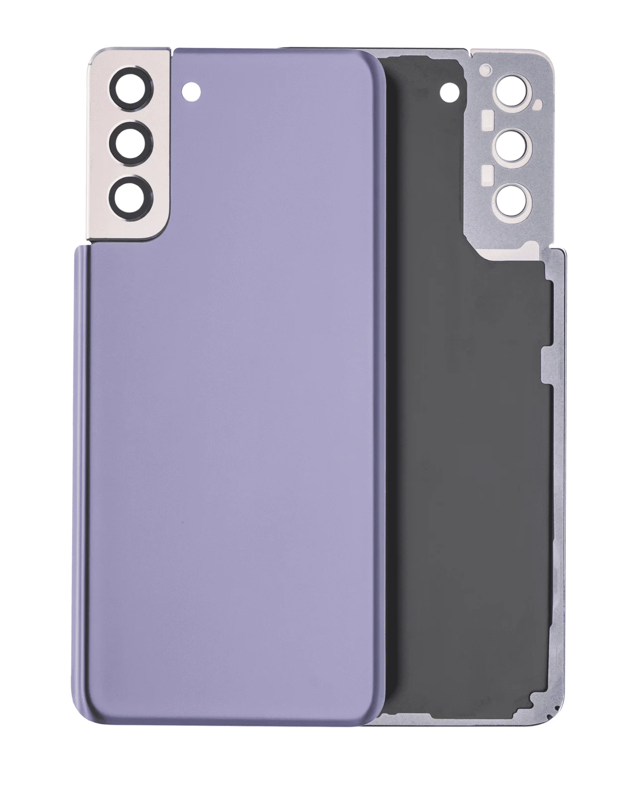 Back Cover Glass With Camera Lens For Samsung Galaxy S21 Plus (Service Pack) (Phantom Violet) - Image 10