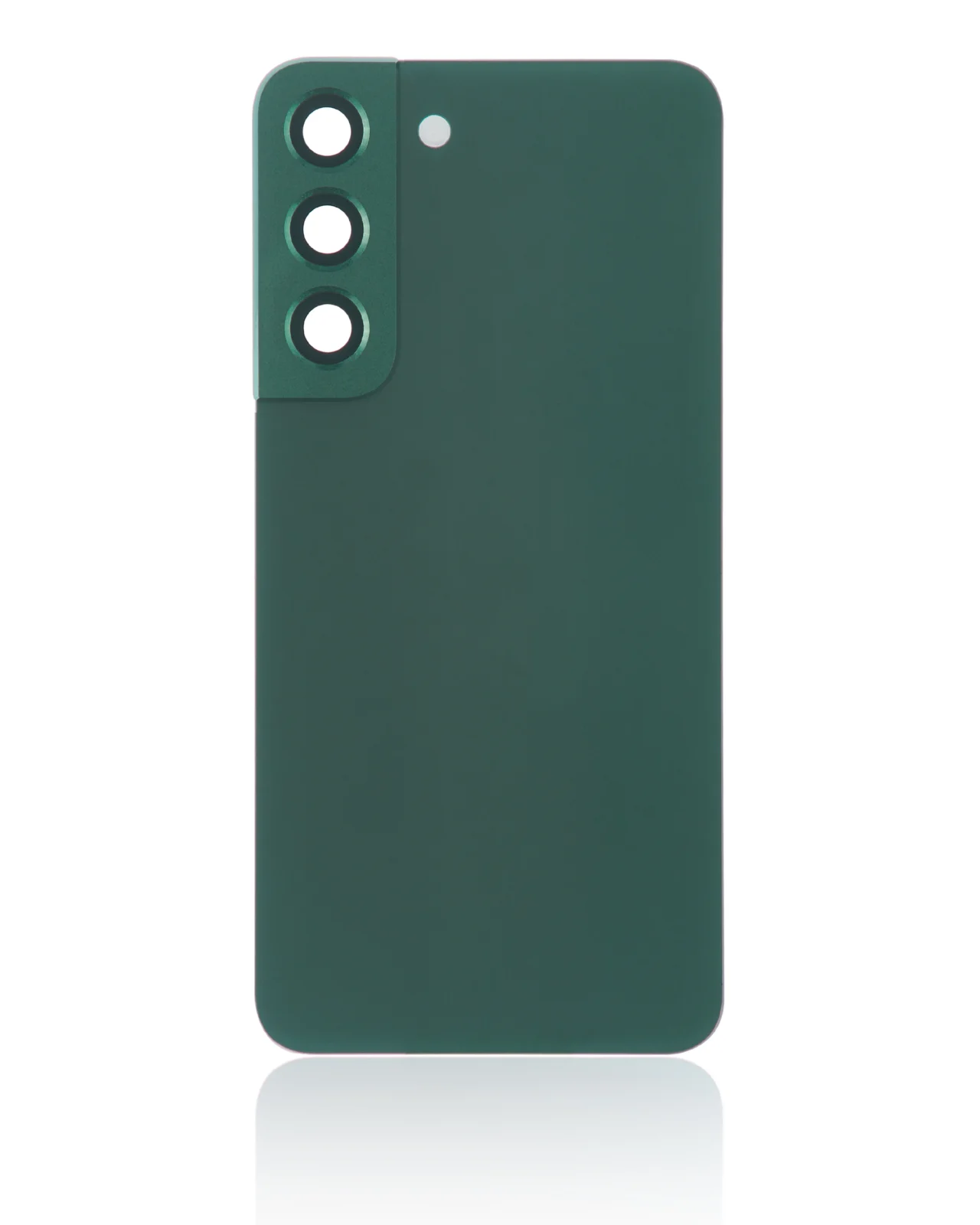Back Cover Glass With Camera Lens For Samsung Galaxy S22 5G (No Logo) (Aftermarket Plus) (Green) - Image 2