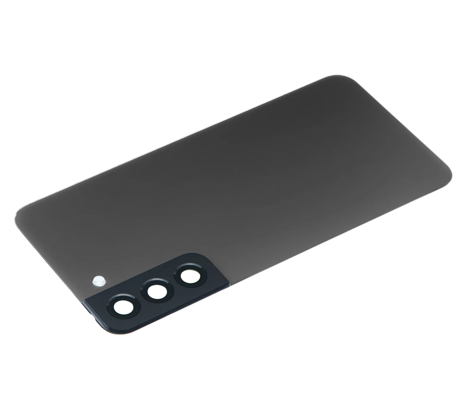 Back Cover Glass With Camera Lens For Samsung Galaxy S22 Plus 5G (No Logo) (Aftermarket Plus) (Graphite) - Image 4