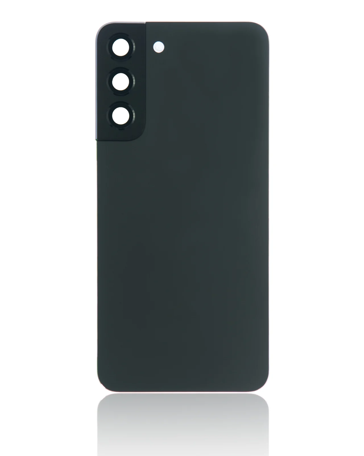 Back Cover Glass With Camera Lens For Samsung Galaxy S22 Plus 5G (No Logo) (Aftermarket Plus) (Phantom Black) - Image 2