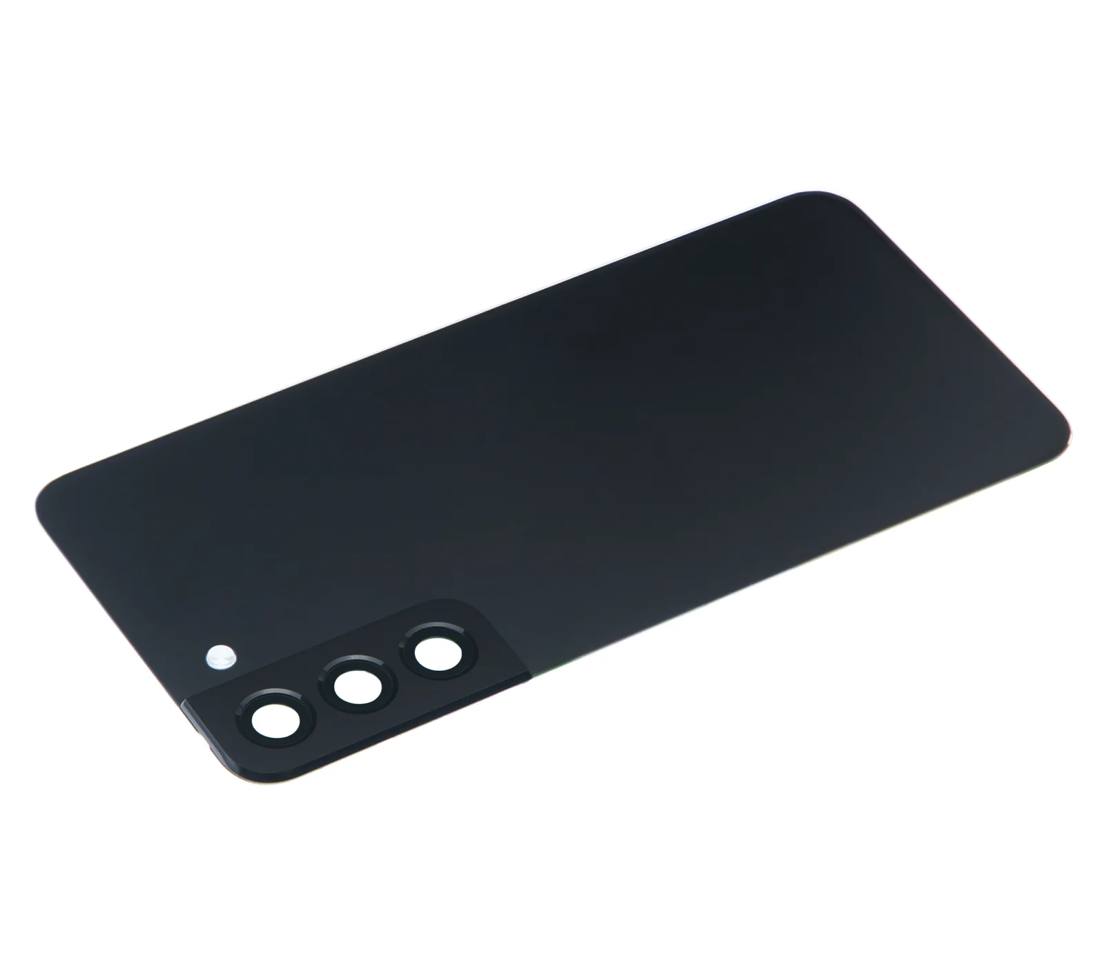 Back Cover Glass With Camera Lens For Samsung Galaxy S22 Plus 5G (No Logo) (Aftermarket Plus) (Phantom Black) - Image 4