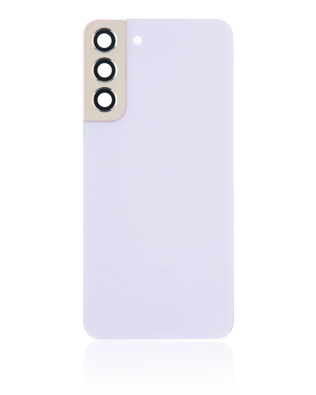 Back Cover Glass With Camera Lens For Samsung Galaxy S22 Plus 5G (No Logo) (Aftermarket Plus) (Violet) - Image 2