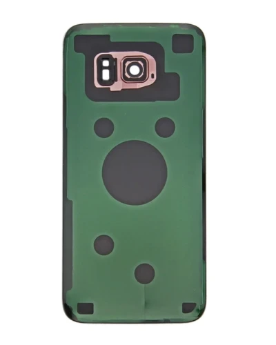 Back Cover Glass With Camera Lens For Samsung Galaxy S7 Edge (Service Pack) (Rose Pink)