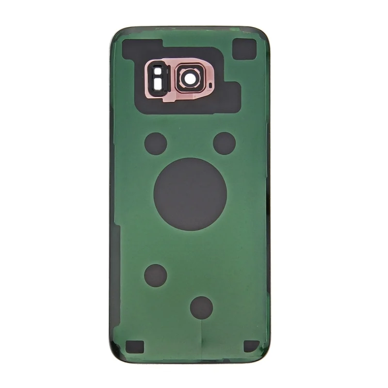 Back Cover Glass With Camera Lens For Samsung Galaxy S7 Edge (Service Pack) (Rose Pink)