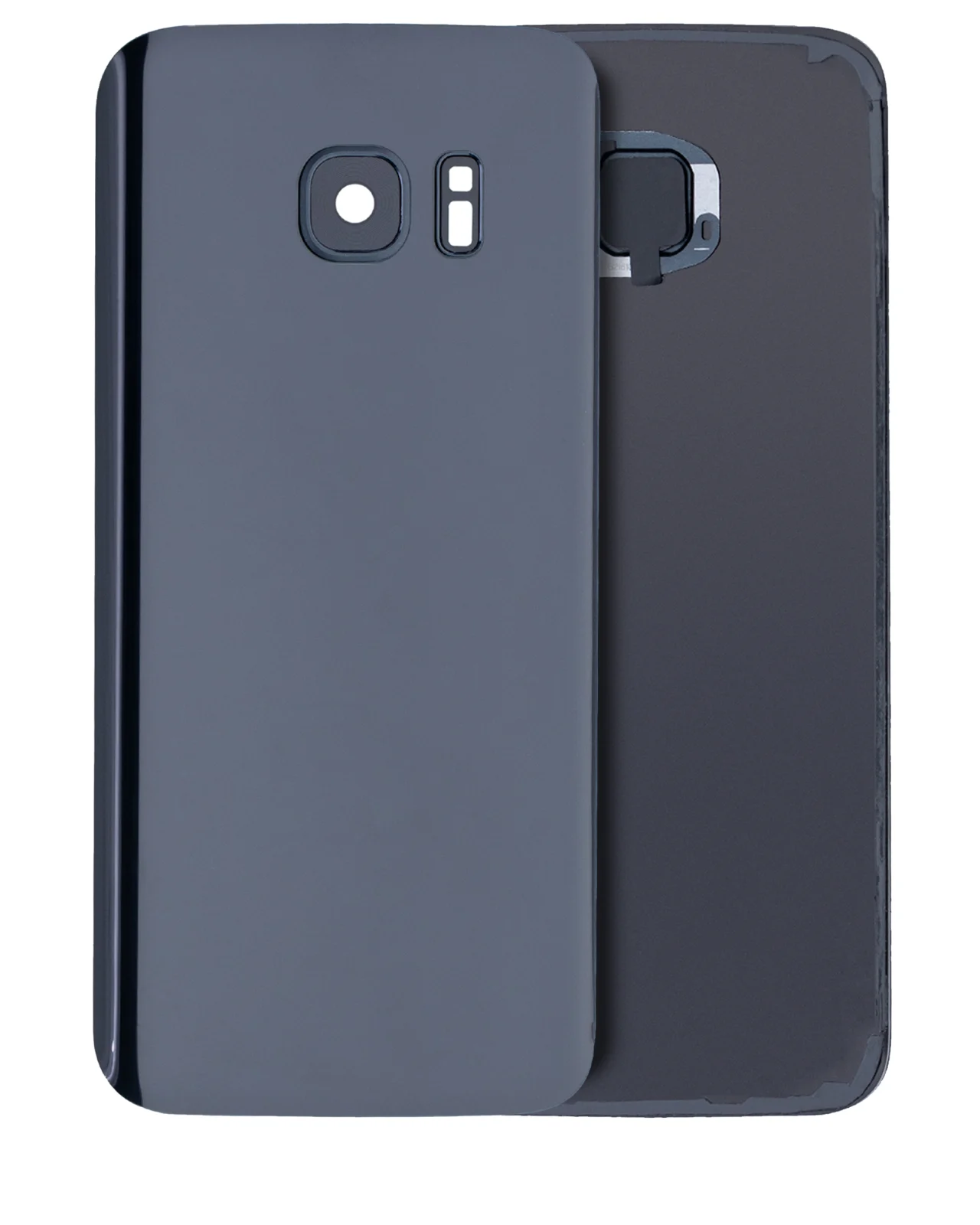 Back Cover Glass With Camera Lens For Samsung Galaxy S7 (Service Pack) (Black Onyx) - Image 7