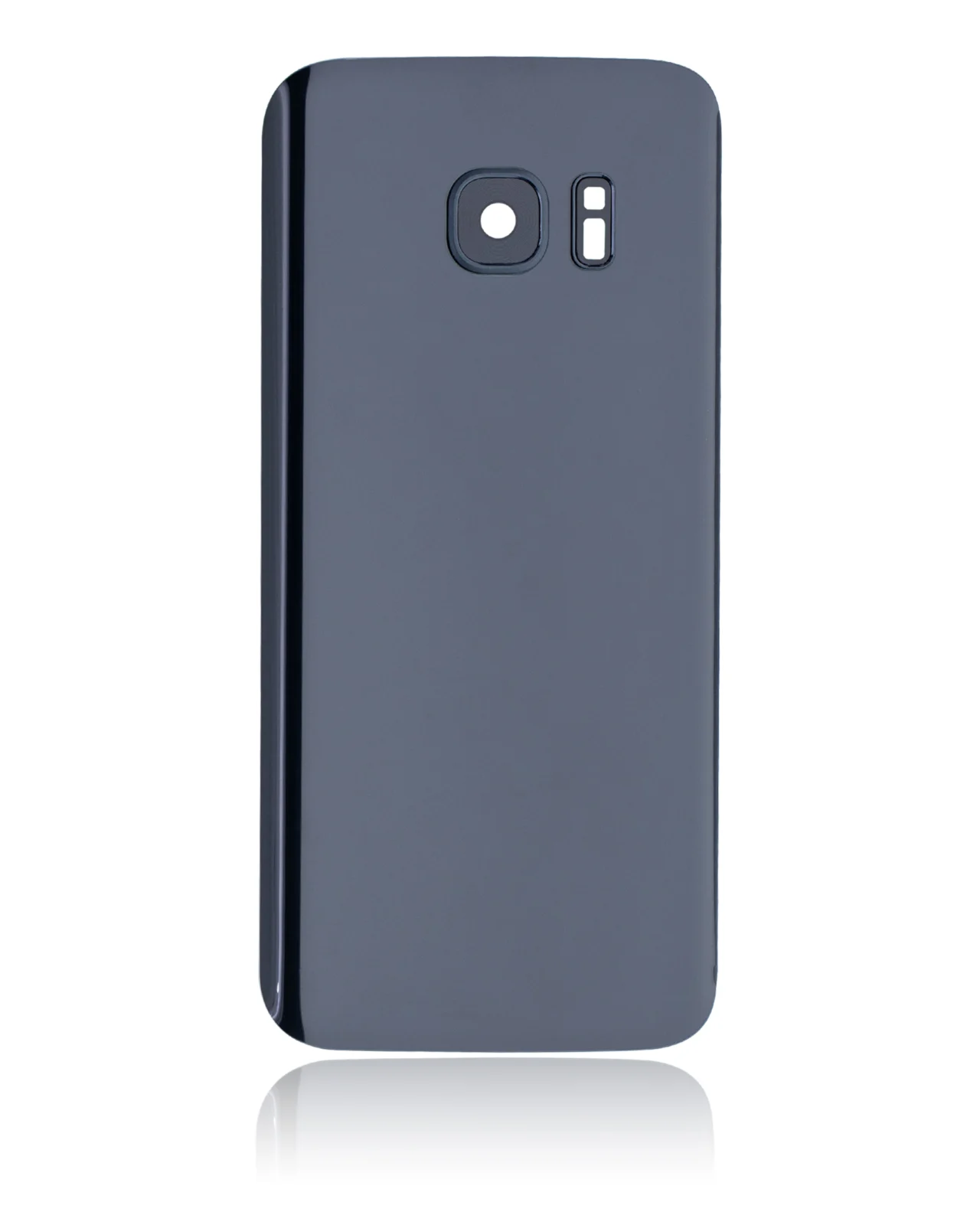 Back Cover Glass With Camera Lens For Samsung Galaxy S7 (Service Pack) (Black Onyx) - Image 2