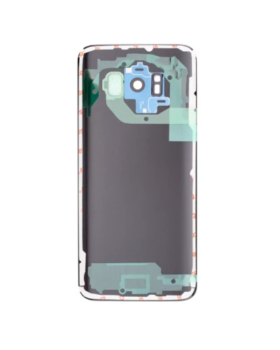 Back Cover Glass With Camera Lens For Samsung Galaxy S8 (No Logo) (Aftermarket Plus) (Coral Blue)