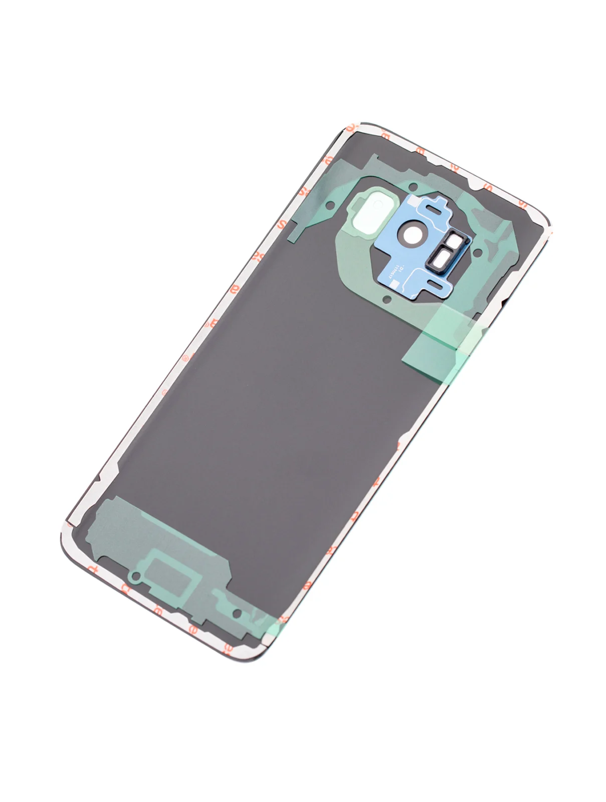 Back Cover Glass With Camera Lens For Samsung Galaxy S8 (No Logo) (Aftermarket Plus) (Coral Blue) - Image 2
