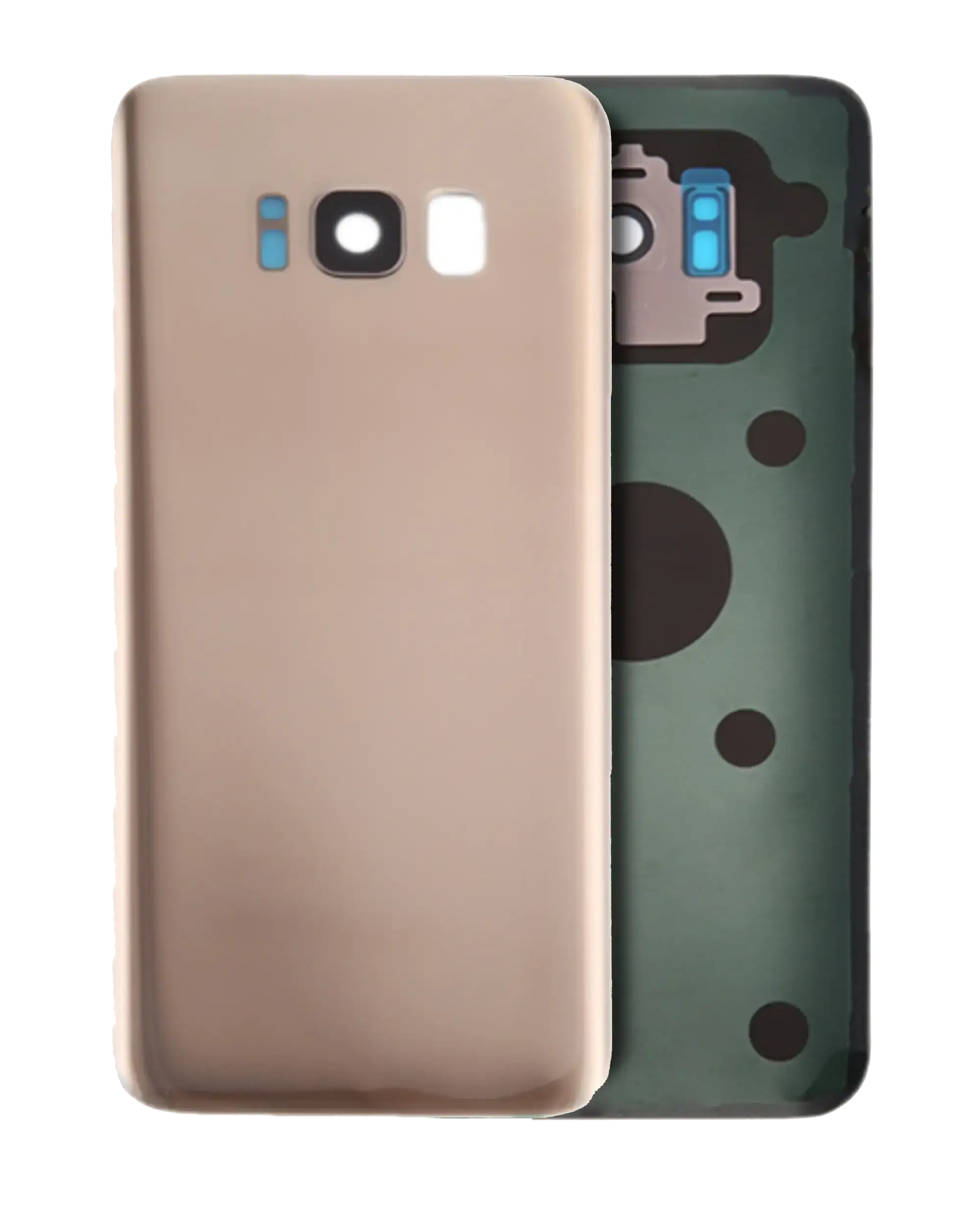 Back Cover Glass With Camera Lens For Samsung Galaxy S8 (No Logo) (Aftermarket Plus) (Maple Gold) - Image 6