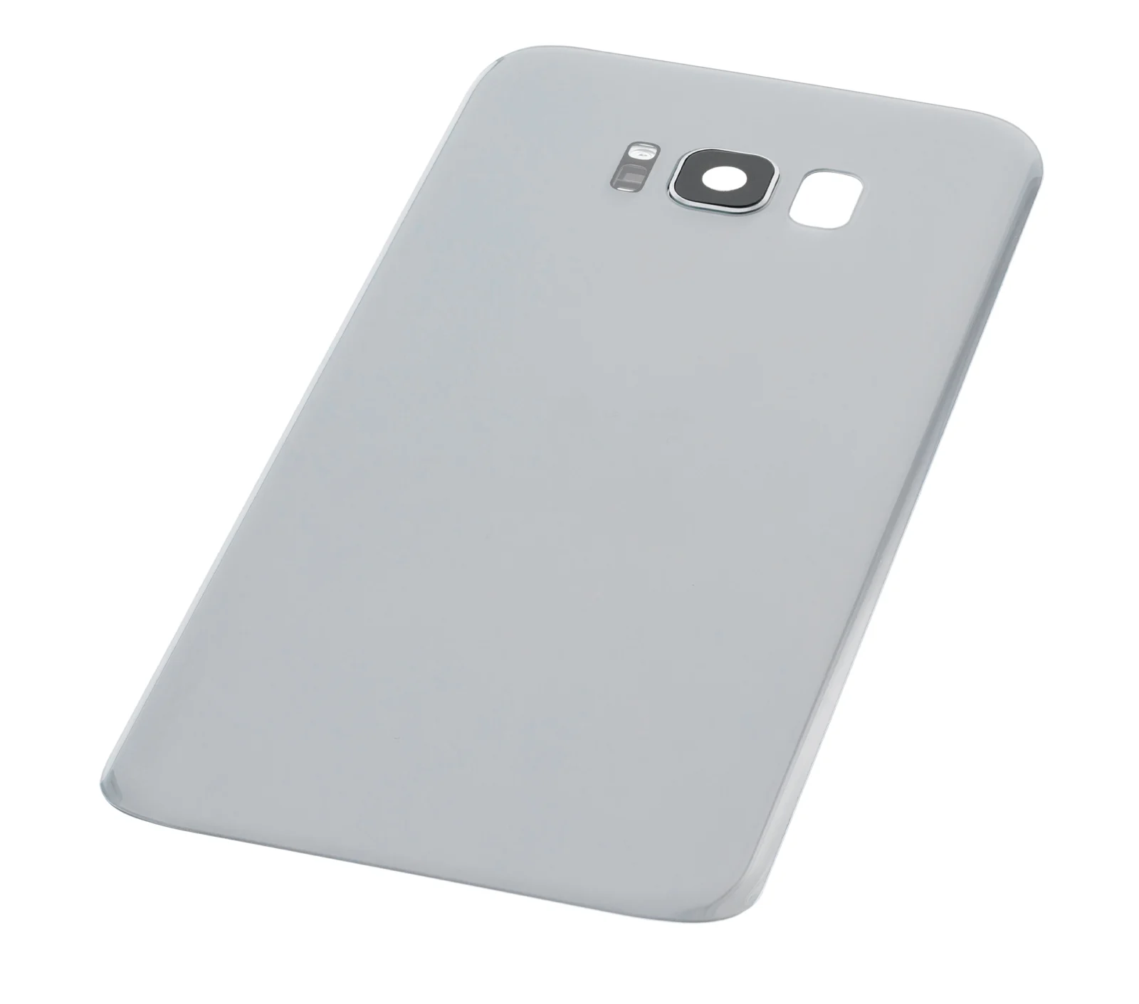 Back Cover Glass With Camera Lens For Samsung Galaxy S8 Plus (No Logo) (Aftermarket Plus) (Arctic Silver) - Image 6