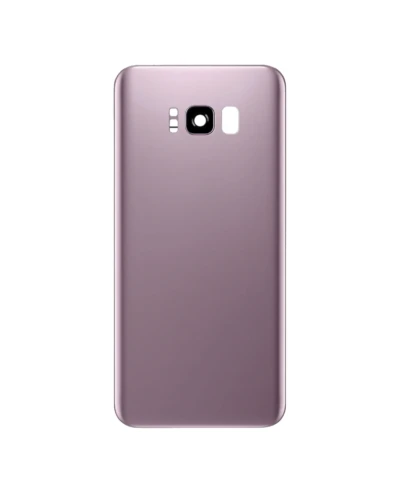 Back Cover Glass With Camera Lens For Samsung Galaxy S8 Plus (No Logo) (Aftermarket Plus) (Rose Pink)