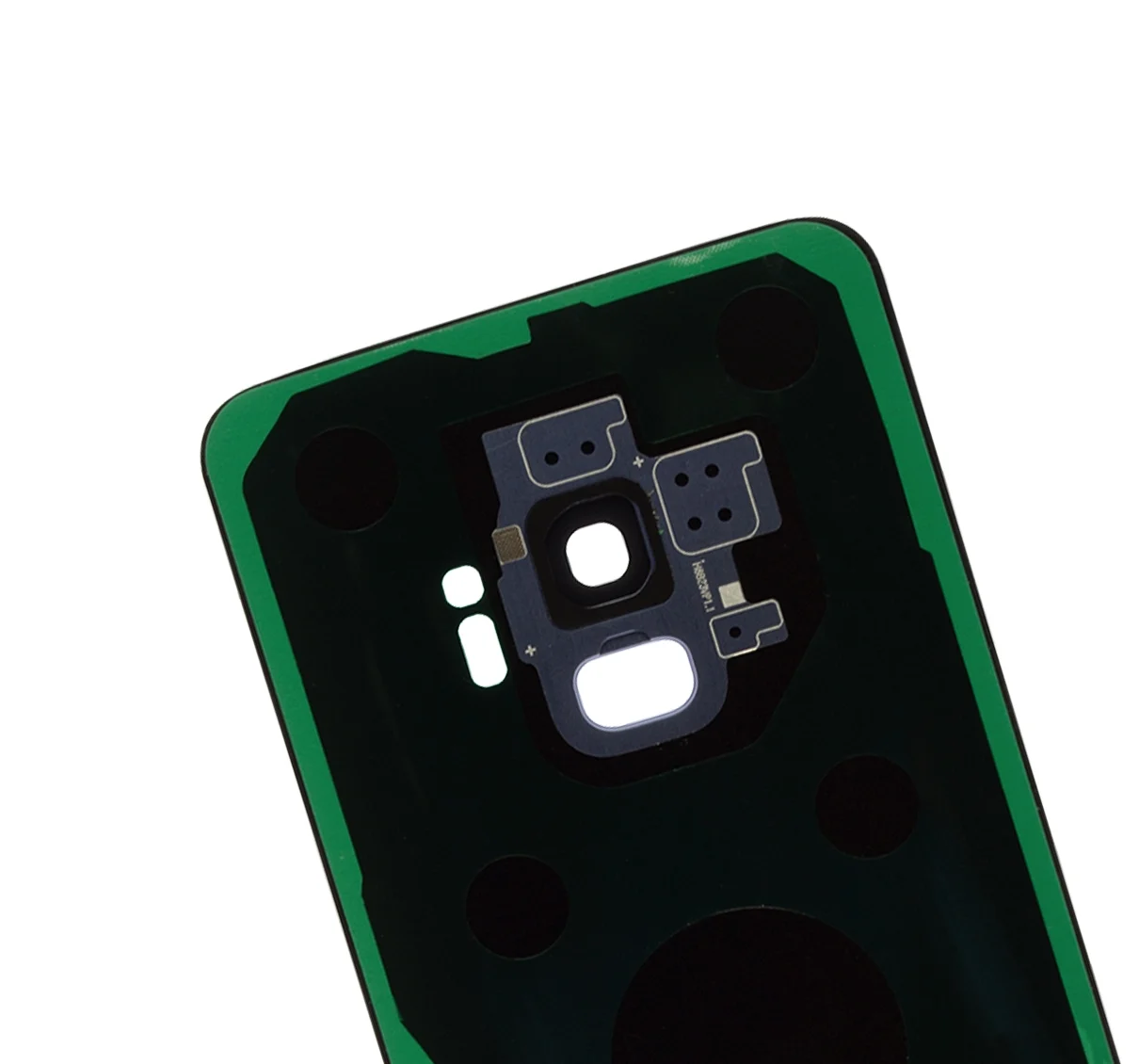 Back Cover Glass With Camera Lens For Samsung Galaxy S9 (No Logo) (Aftermarket Plus) (Coral Blue) - Image 4