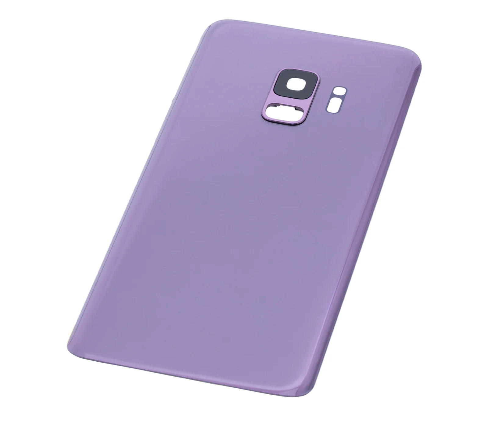 Back Cover Glass With Camera Lens For Samsung Galaxy S9 (No Logo) (Aftermarket Plus) (Lilac Purple) - Image 6