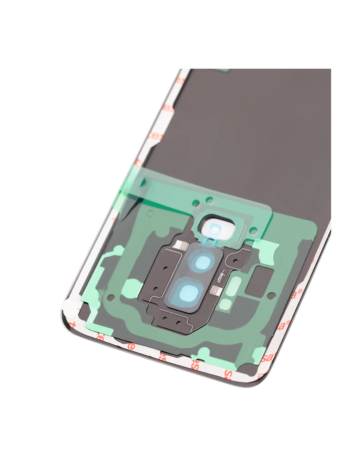 Back Cover Glass With Camera Lens For Samsung Galaxy S9 Plus (No Logo) (Aftermarket Plus) (Midnight Black) - Image 6