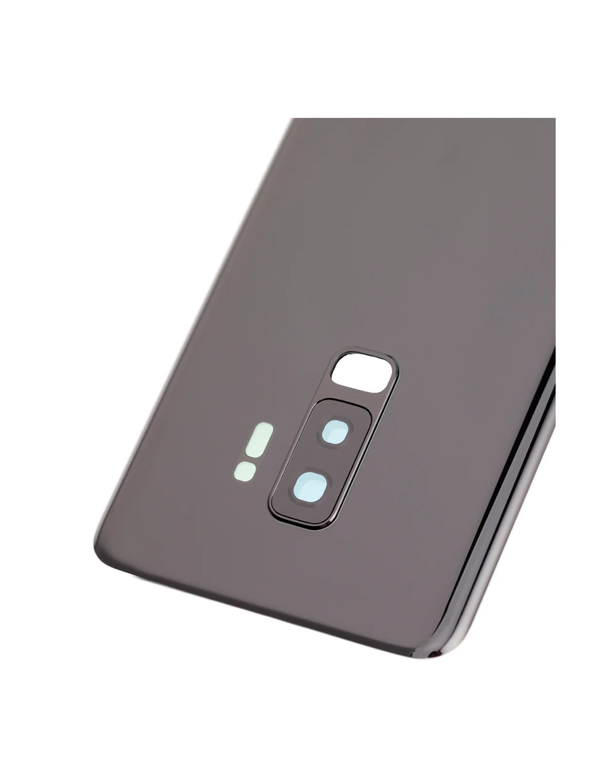 Back Cover Glass With Camera Lens For Samsung Galaxy S9 Plus (No Logo) (Aftermarket Plus) (Midnight Black) - Image 5