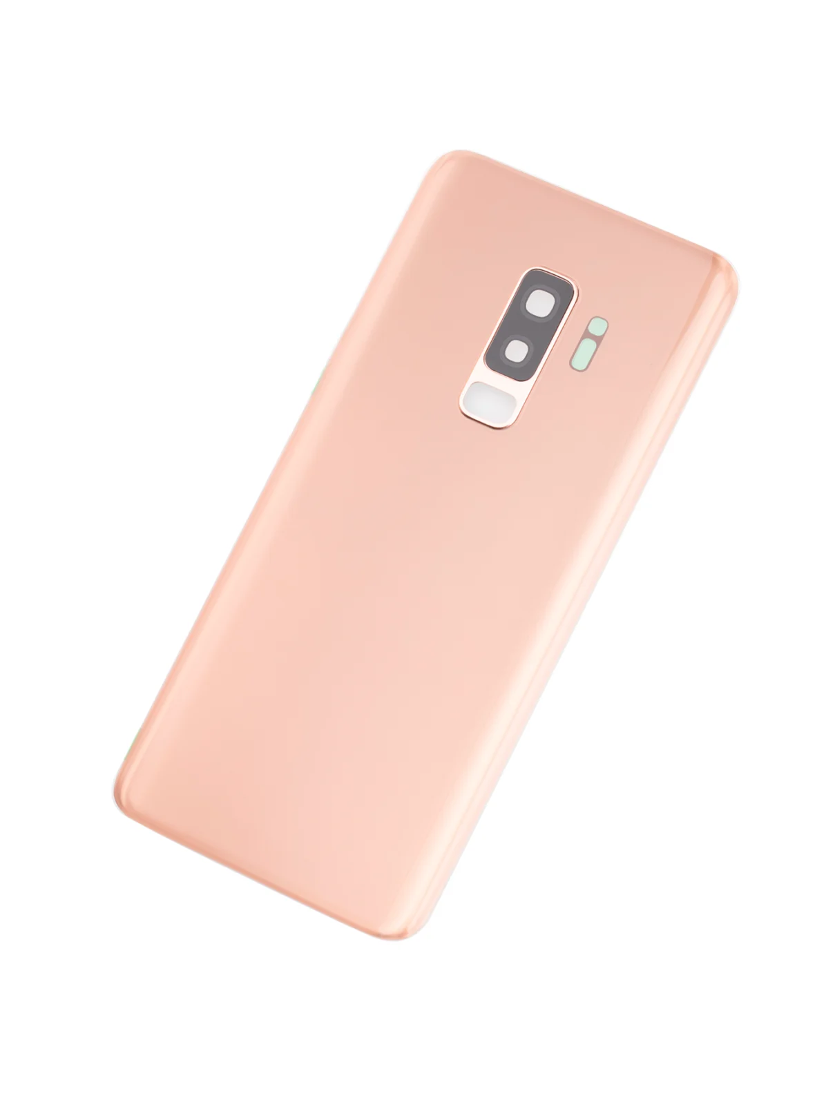 Back Cover Glass With Camera Lens For Samsung Galaxy S9 Plus (No Logo) (Aftermarket Plus) (Sunrise Gold) - Image 2