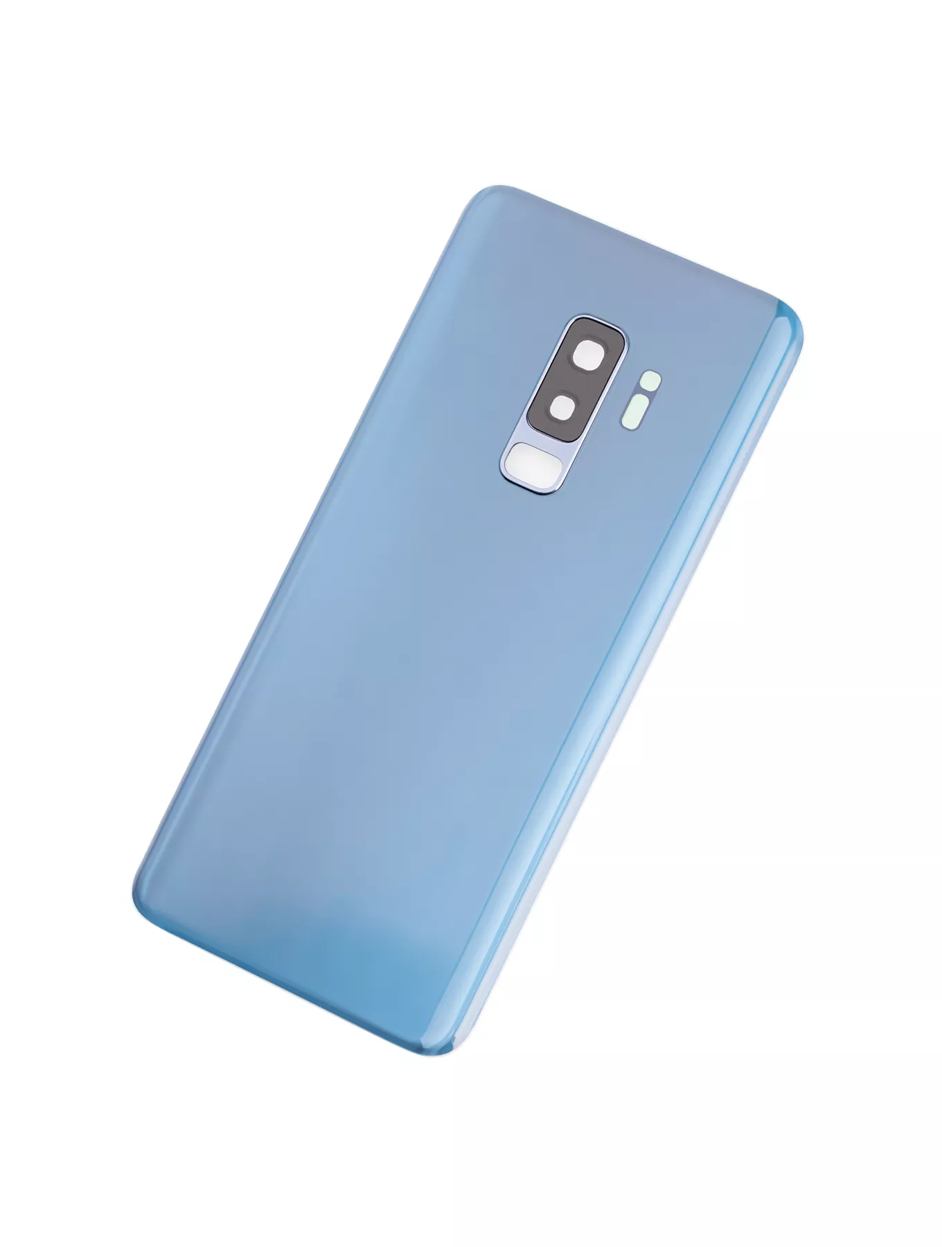 Back Cover Glass With Camera Lens For Samsung Galaxy S9 Plus (Service Pack) (Coral Blue) - Image 2