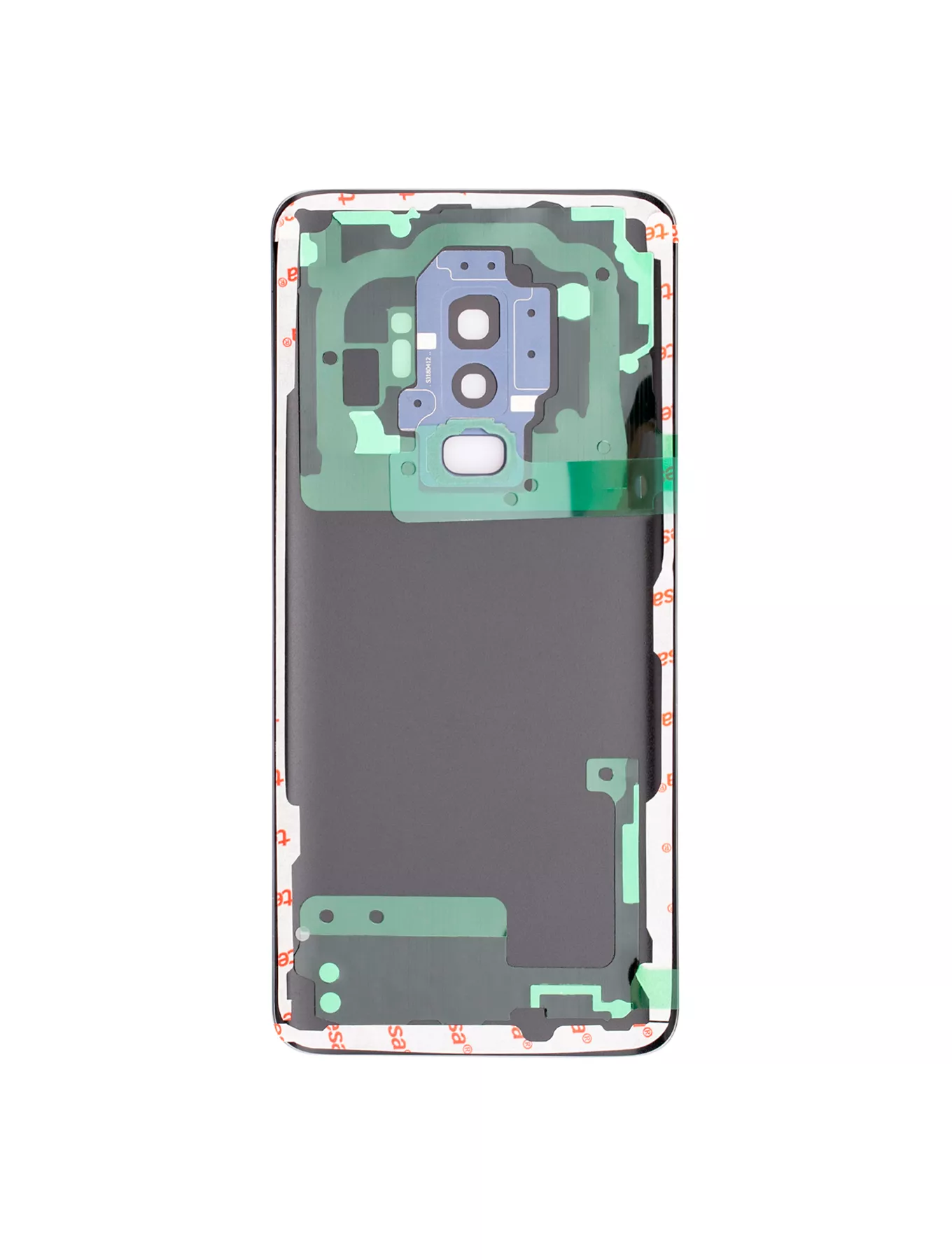 Back Cover Glass With Camera Lens For Samsung Galaxy S9 Plus (Service Pack) (Coral Blue)