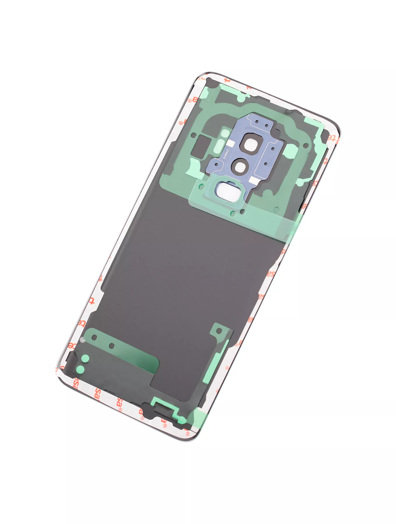 Back Cover Glass With Camera Lens For Samsung Galaxy S9 Plus (Service Pack) (Coral Blue) - Image 3